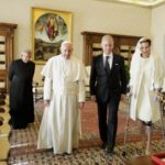 Pope Francis meets with Belgium’s King and Queen