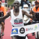 The winner of Brussels Marathon is kenyan Eric Kering