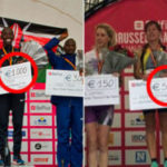 The same amount of prize money for men and women marathon winners