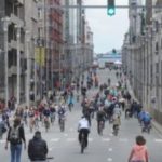 Green parties took the initiative of the extra car-free day